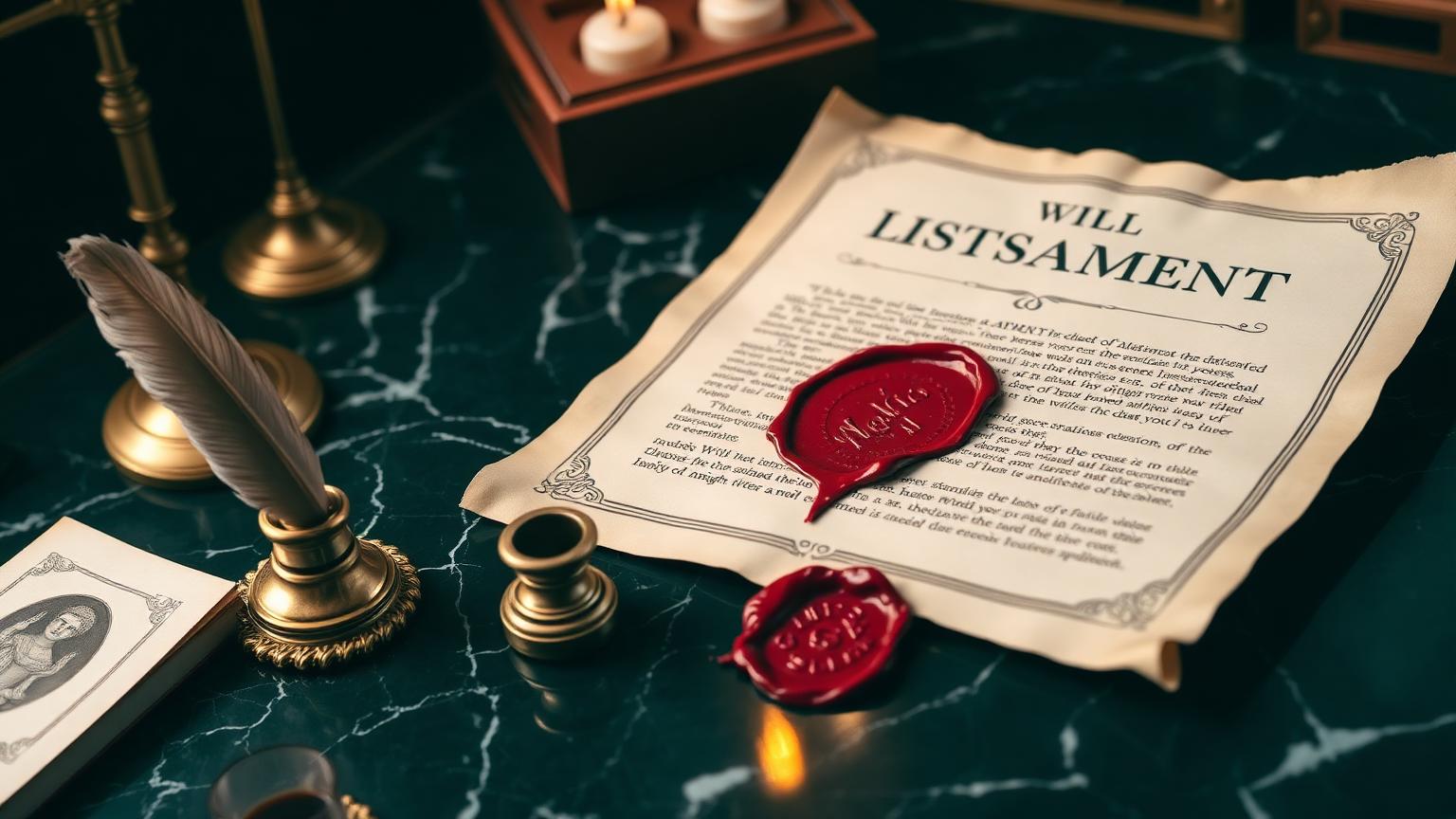 ร่างพินัยกรรม (Last Will & Testament)