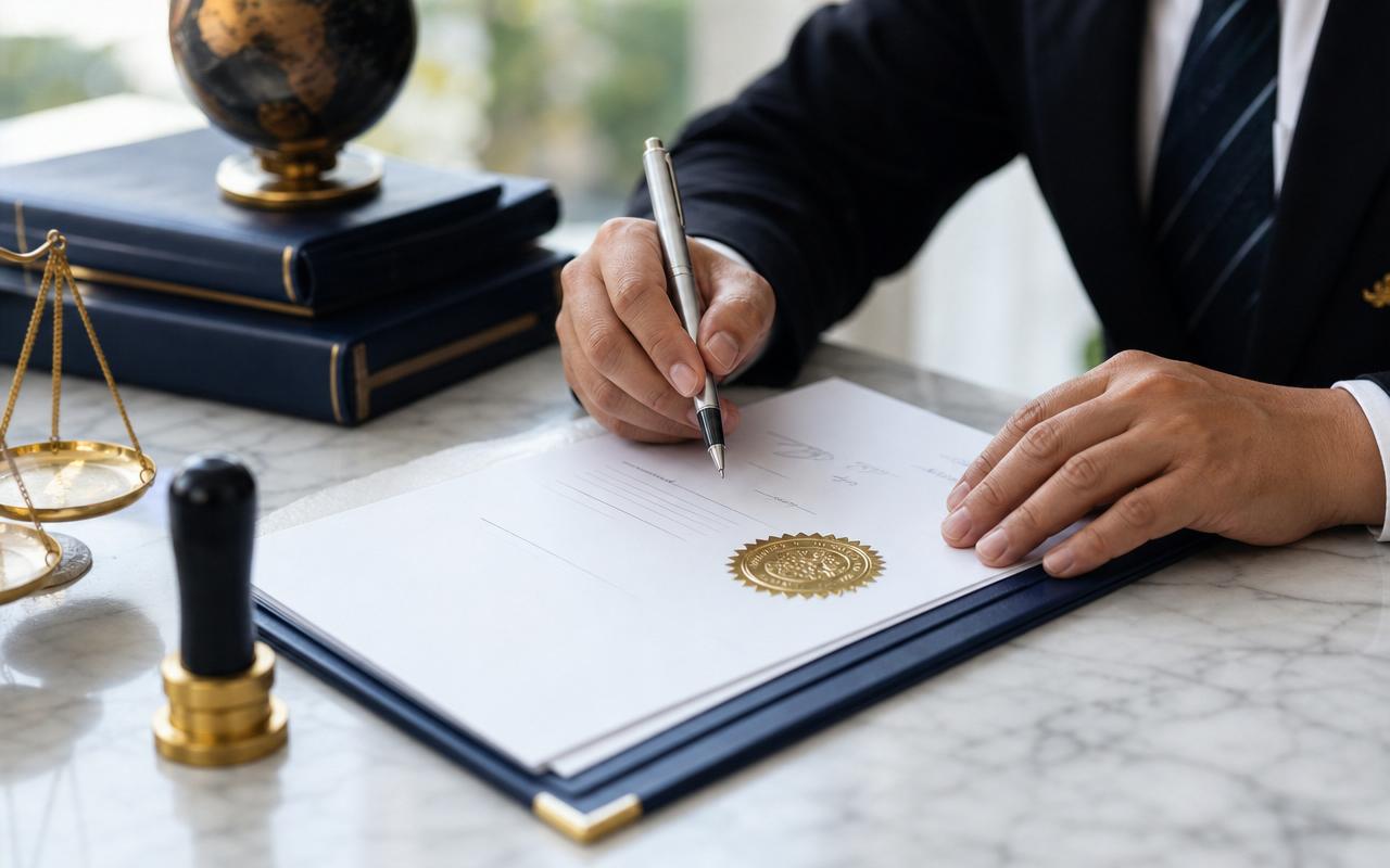 Notary Public Service for Foreigners (English)
