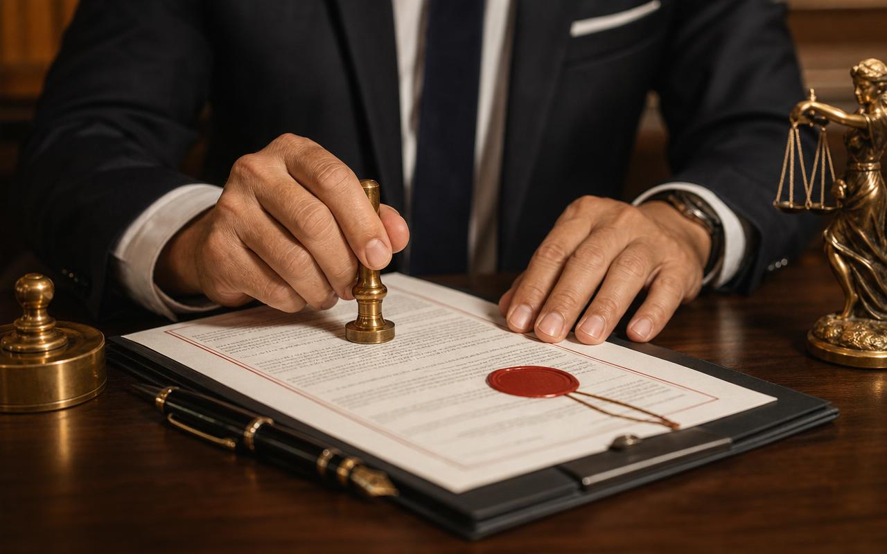รับรองเอกสารโดยทนาย Notary Public (ภาษาไทย)